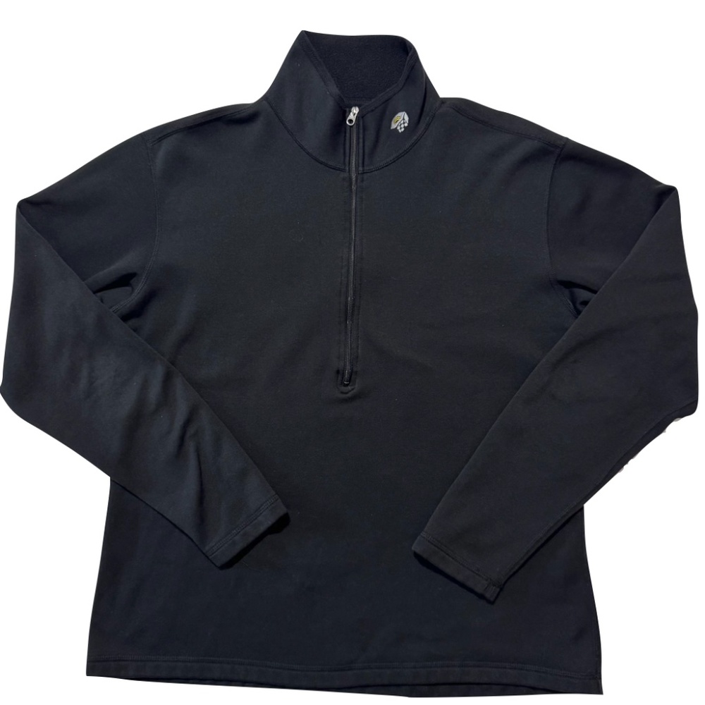 Mountain Hardwear Women's Half Zip Pullover in Black Size Large - Picture 3 of 7
